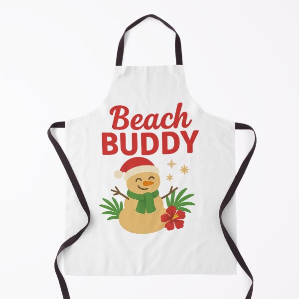 Item preview, Beach Buddy Sand Snowman Tropical Christmas designed and sold by TrinovaCreates.