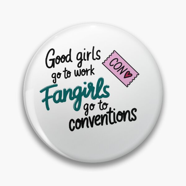 Item preview, Fan girls go to conventions designed and sold by TineHunterArt.
