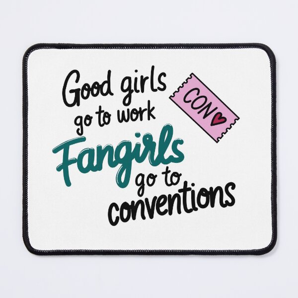 Item preview, Fan girls go to conventions designed and sold by TineHunterArt.