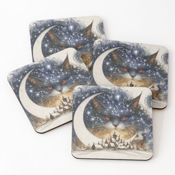 Item preview, Christmas legends - Iceland: The Yule Cat (Jólakötturinn) designed and sold by aghnadarragh.