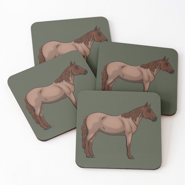 Item preview, Red Roan Andravida  designed and sold by Old Water Cryptid .