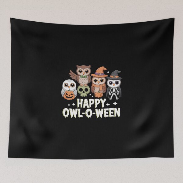 Item preview, Happy Owl-O-Ween designed and sold by jkrphoto.