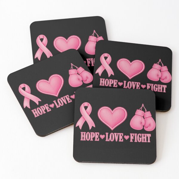 Item preview, Hope Love Fight Breast Cancer Awareness Heart designed and sold by haitrieuic96.