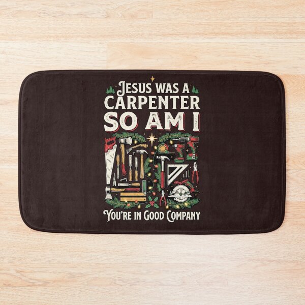 Item preview, Jesus Was A Carpenter So Am I Christian Woodworking Carpenter Holiday Design designed and sold by 519xdesign.