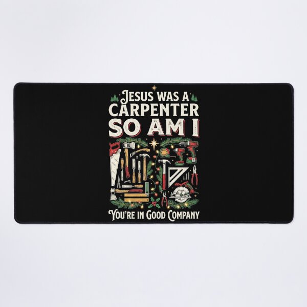 Item preview, Jesus Was A Carpenter So Am I Christian Woodworking Carpenter Holiday Design designed and sold by 519xdesign.
