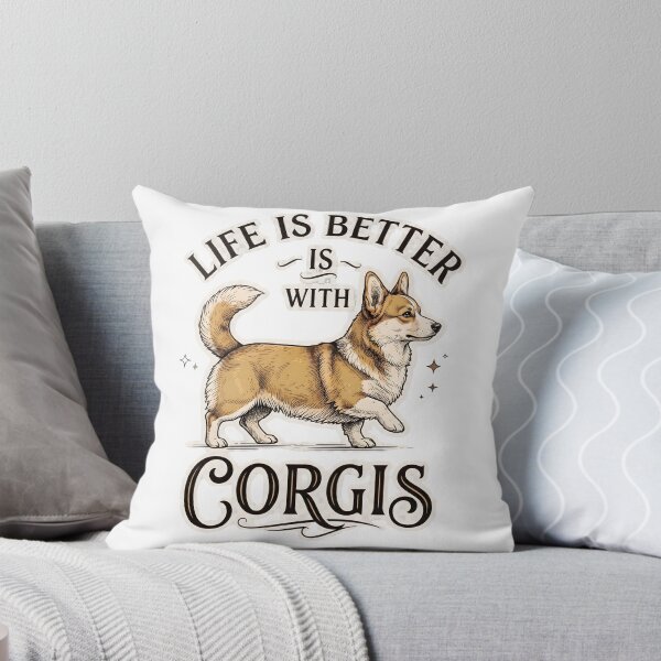 Item preview, Adorable Corgi Vintage Canine Artwork designed and sold by StickerNestYou.
