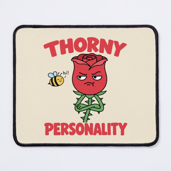 Item preview, Thorny Personality - Prickly Rose designed and sold by Regal Rev.
