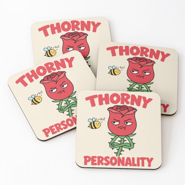 Item preview, Thorny Personality - Prickly Rose  designed and sold by Regal Rev.