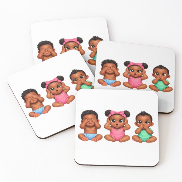 Item preview, Ebony Babies: Three Wise Ones Collection  designed and sold by EscapeArtist13.