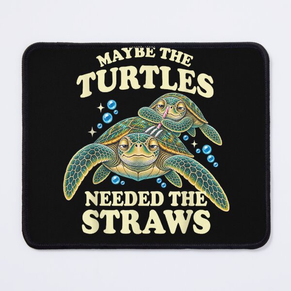 Item preview, Maybe the Turtles Needed the Straws designed and sold by leevekaArt.