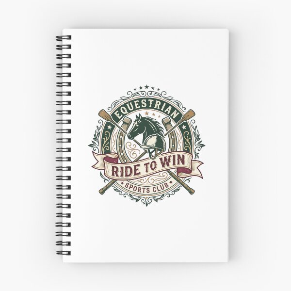 Item preview, Ride To Win Vintage Equestrian Sports Design designed and sold by Mellow Doodle Co..
