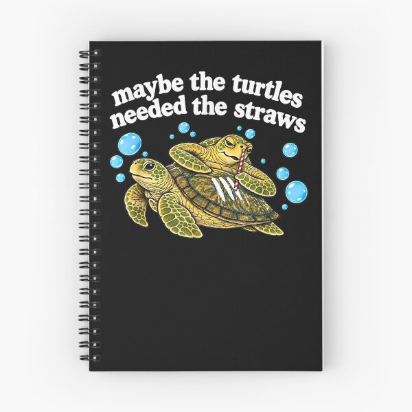 Item preview, Maybe The Turtles Needed The Straws Funny Turtle  designed and sold by leevekaArt.