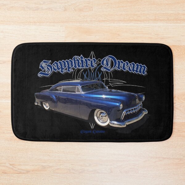 Item preview, 1954 BelAir Sapphire Dream with text, Kustom, Hot Rod, Muscle Car designed and sold by Elegant Customs.