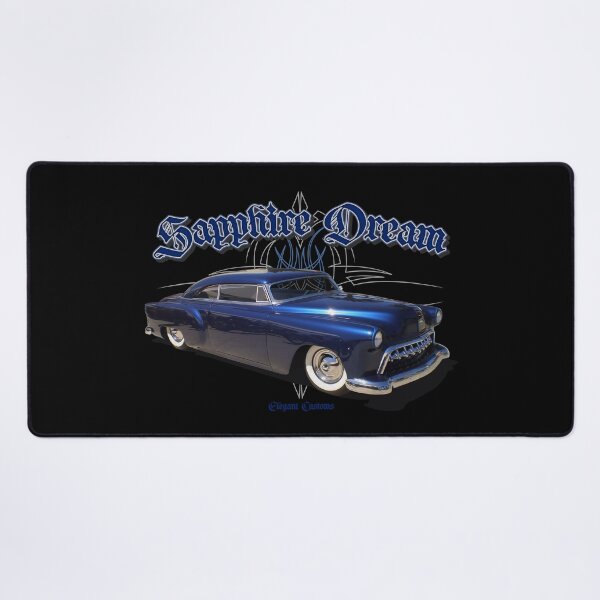 Item preview, 1954 BelAir Sapphire Dream with text, Kustom, Hot Rod, Muscle Car designed and sold by Elegant Customs.
