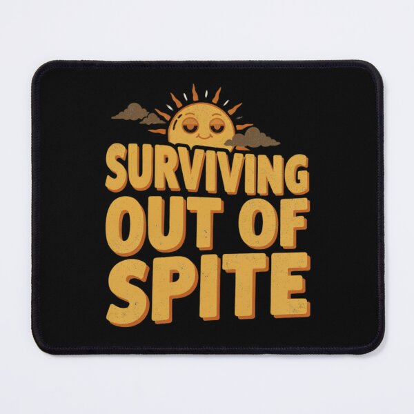 Item preview, Surviving Out of Spite – Retro Sunset 2 designed and sold by FloraVulpes.