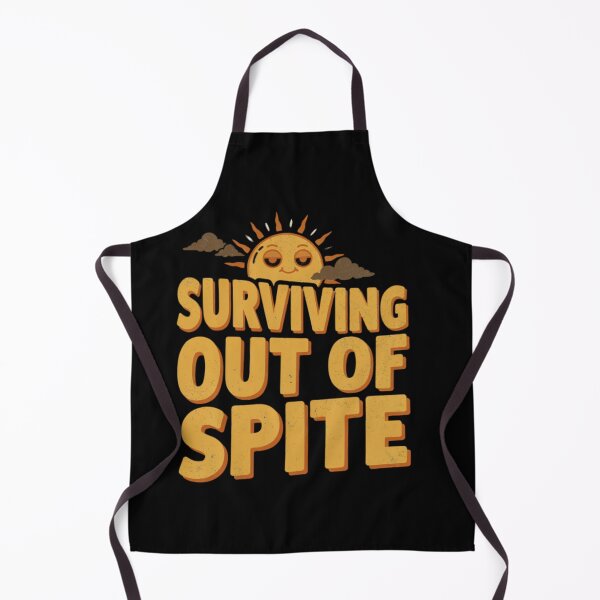 Item preview, Surviving Out of Spite – Retro Sunset 2 designed and sold by FloraVulpes.