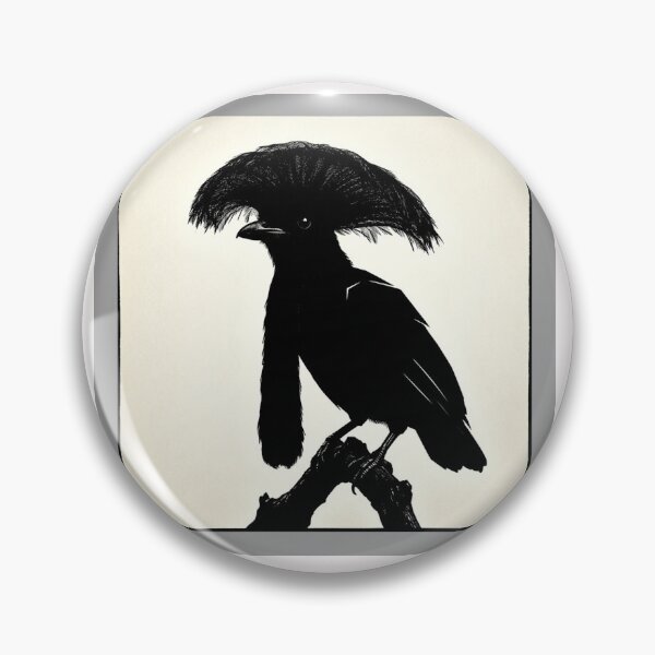 Item preview, Exotic Beautiful Birds - Long-wattled Umbrella Bird designed and sold by Helios Be. Lavsh.