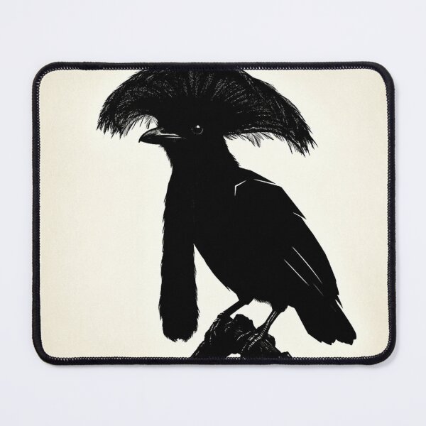 Item preview, Exotic Beautiful Birds - Long-wattled Umbrella Bird designed and sold by Helios Be. Lavsh.