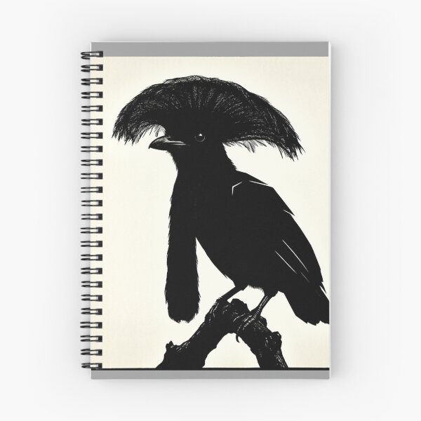 Item preview, Exotic Beautiful Birds - Long-wattled Umbrella Bird designed and sold by Helios Be. Lavsh.