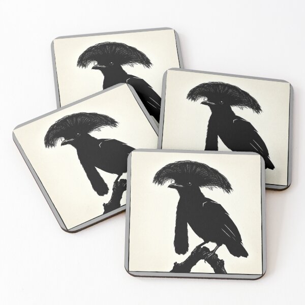 Item preview, Exotic Beautiful Birds - Long-wattled Umbrella Bird designed and sold by Helios Be. Lavsh.