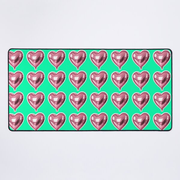 Item preview, Pink Metallic Foil Heart Balloon Sticker designed and sold by Scro-Ciob-Shop.