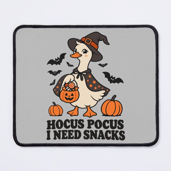 Item preview, Witchy Goose Hocus Pocus I Need Snacks – Funny Halloween Witch Duck designed and sold by Skryp-art.