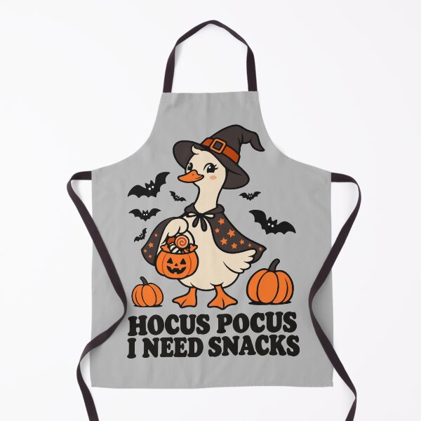 Item preview, Witchy Goose Hocus Pocus I Need Snacks – Funny Halloween Witch Duck designed and sold by Skryp-art.