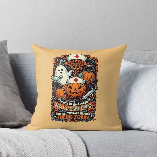Item preview, Good spirits of Halloween - Halloween for nurses designed and sold by ParadoxParadox.