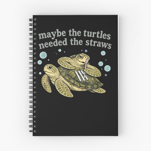 Item preview,  Maybe The Turtles Needed The Straws Funny Turtle  designed and sold by leevekaArt.