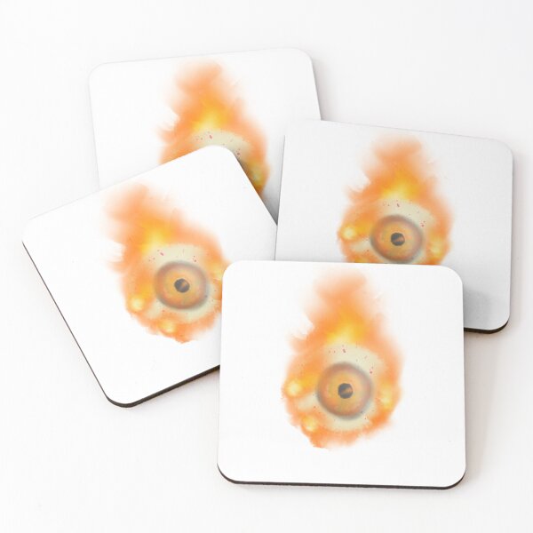 Item preview, Eyeball on fire designed and sold by mousse-tache.