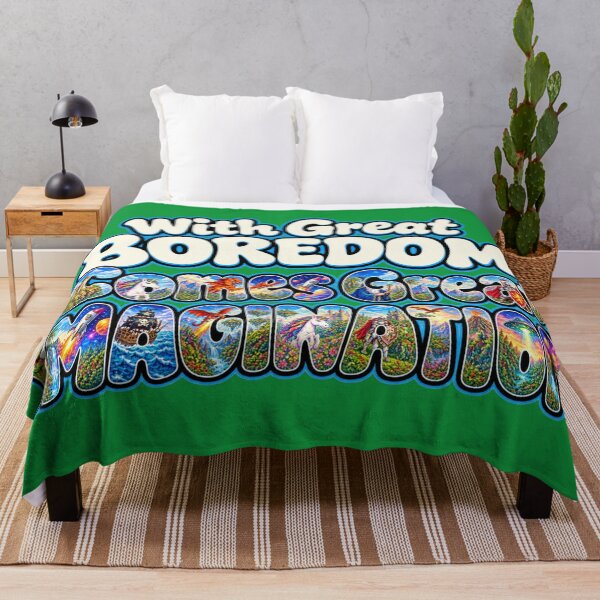 Item preview, With Great Boredom Comes Great Imagination designed and sold by shorethings.