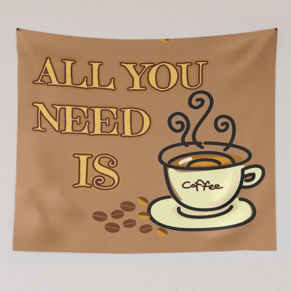 Item preview, All you need is coffee designed and sold by Yamy Morrell Art and Design.