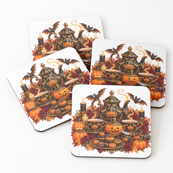 Item preview, Midnight Pumpkin Gathering – Gothic Halloween designed and sold by Clothes With Smiling Animals Walt Gral.