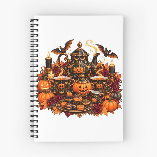 Item preview, Midnight Pumpkin Gathering – Gothic Halloween designed and sold by Clothes With Smiling Animals Walt Gral.