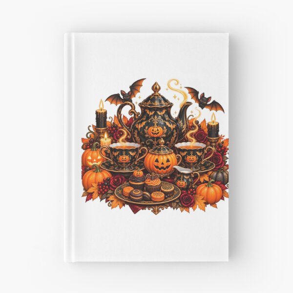 Item preview, Midnight Pumpkin Gathering – Gothic Halloween designed and sold by Clothes With Smiling Animals Walt Gral.