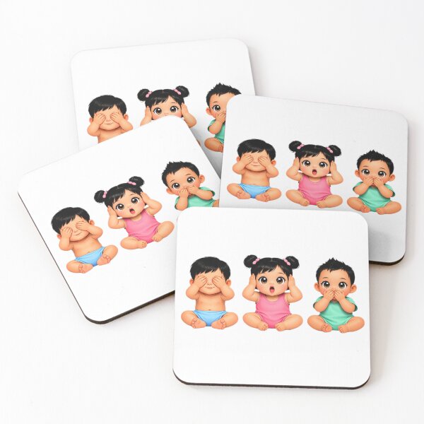 Item preview, Tan Babies: Three Wise Ones Collection  designed and sold by EscapeArtist13.