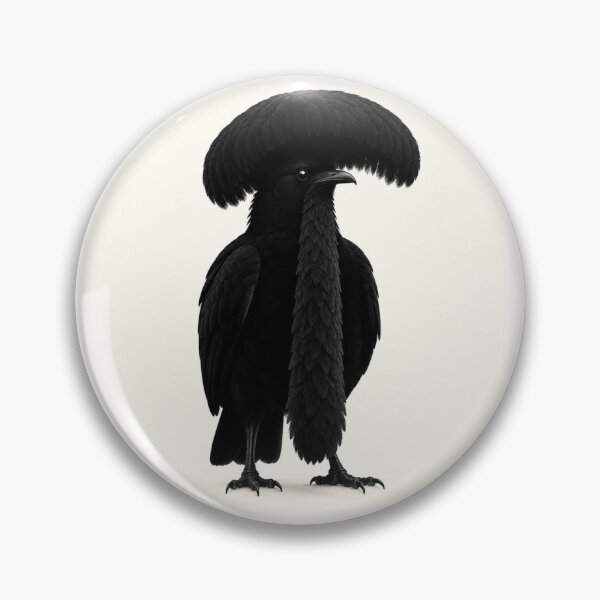 Item preview, Exotic Beautiful Birds - Long-wattled Umbrella Bird #1 designed and sold by Helios Be. Lavsh.