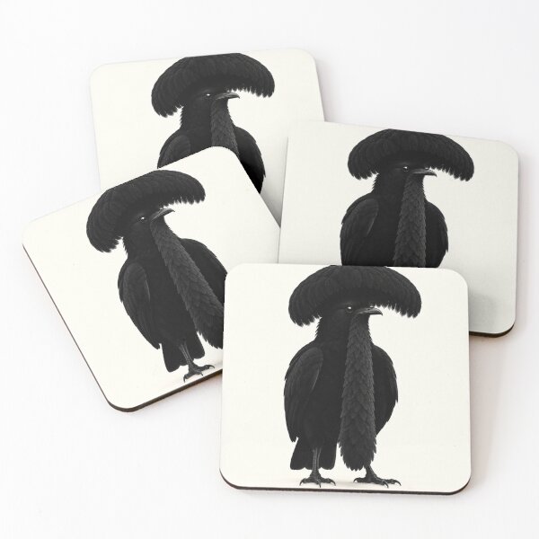 Item preview, Exotic Beautiful Birds - Long-wattled Umbrella Bird #1 designed and sold by Helios Be. Lavsh.