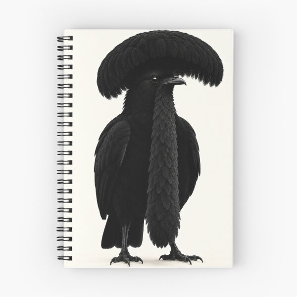 Item preview, Exotic Beautiful Birds - Long-wattled Umbrella Bird #1 designed and sold by Helios Be. Lavsh.