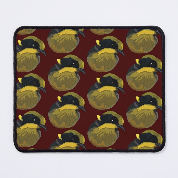 Item preview, Yellow Tufted Honey Eater designed and sold by PrettylittlepastelUk.