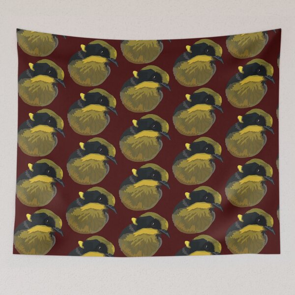 Item preview, Yellow Tufted Honey Eater  designed and sold by PrettylittlepastelUk.