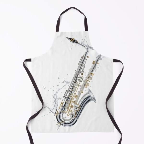 Item preview, Elegant Saxophone Splash Artwork designed and sold by Wonderful Designs.