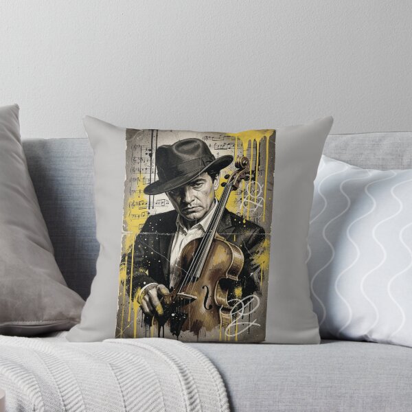 Artikelvorschau, Violinist. Cellist. Retro-Stil. entworfen und verkauft von MagelliShop.