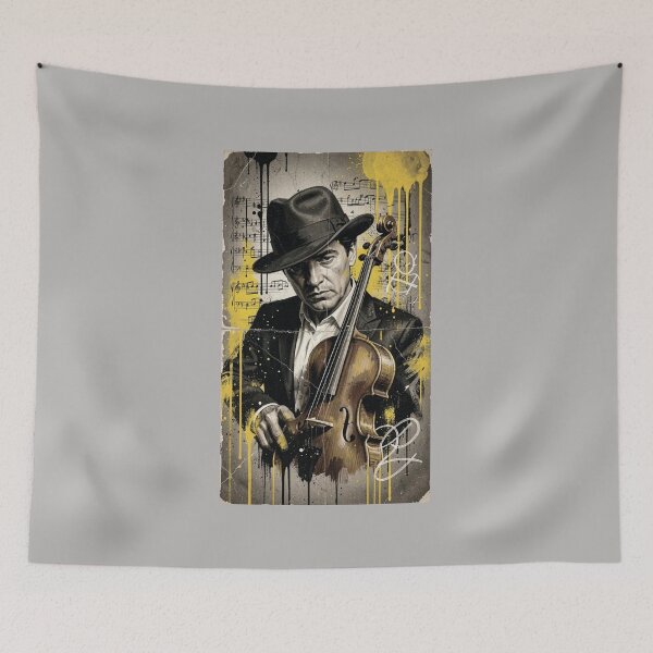 Item preview, Violinist. Cellist. Retro style. designed and sold by MagelliShop.