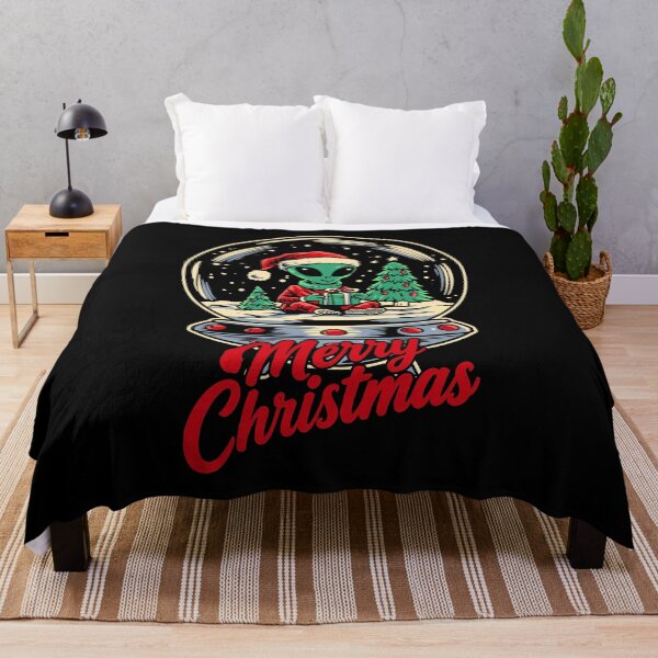 Item preview, Cute Christmas Alien Snow Globe Merry Christmas Holiday Design designed and sold by phsycartwork.