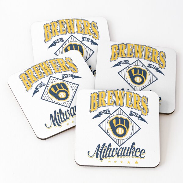 Artikelvorschau, Milwaukee Brewers Baseball, Geschenke des Milwaukee Baseballteams von 1970 entworfen und verkauft von David Peterson.