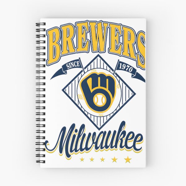 Artikelvorschau, Milwaukee Brewers Baseball, Geschenke des Milwaukee Baseballteams von 1970 entworfen und verkauft von David Peterson.