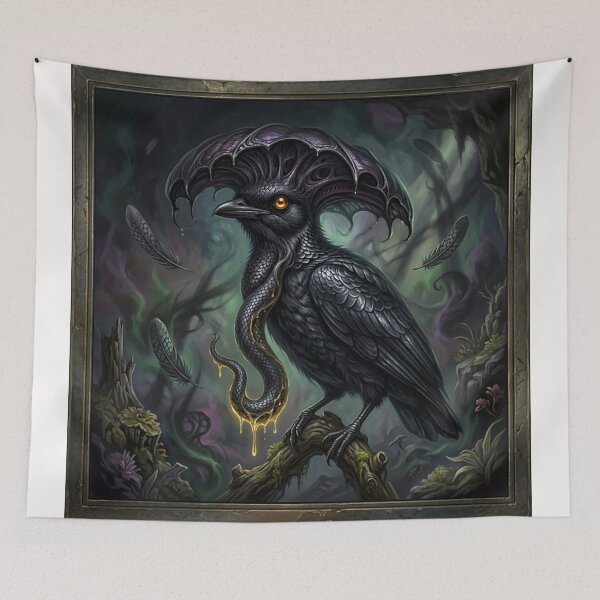 Item preview, Exotic Beautiful Birds - Long-wattled Umbrella Bird #2 designed and sold by Helios Be. Lavsh.