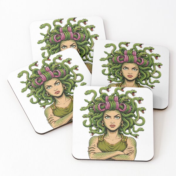Item preview, Medusa's Morning Routine designed and sold by Addy77shop.