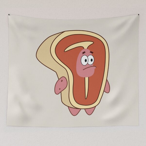 Item preview, Patrick Star in Steak Costume  designed and sold by saulmoody896.